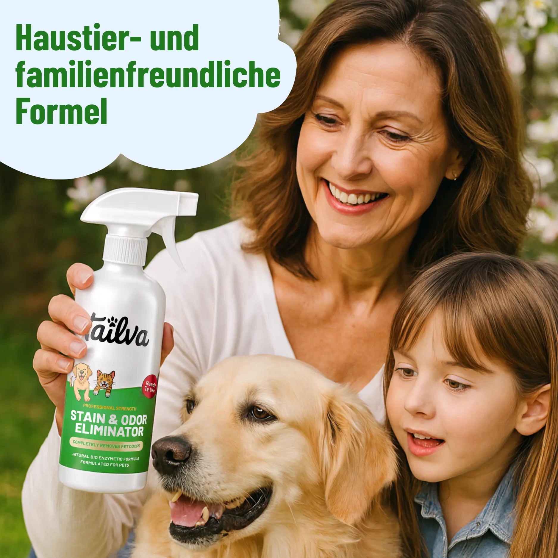 Flecken - & Geruchsentferner für Haustiere - Tailva