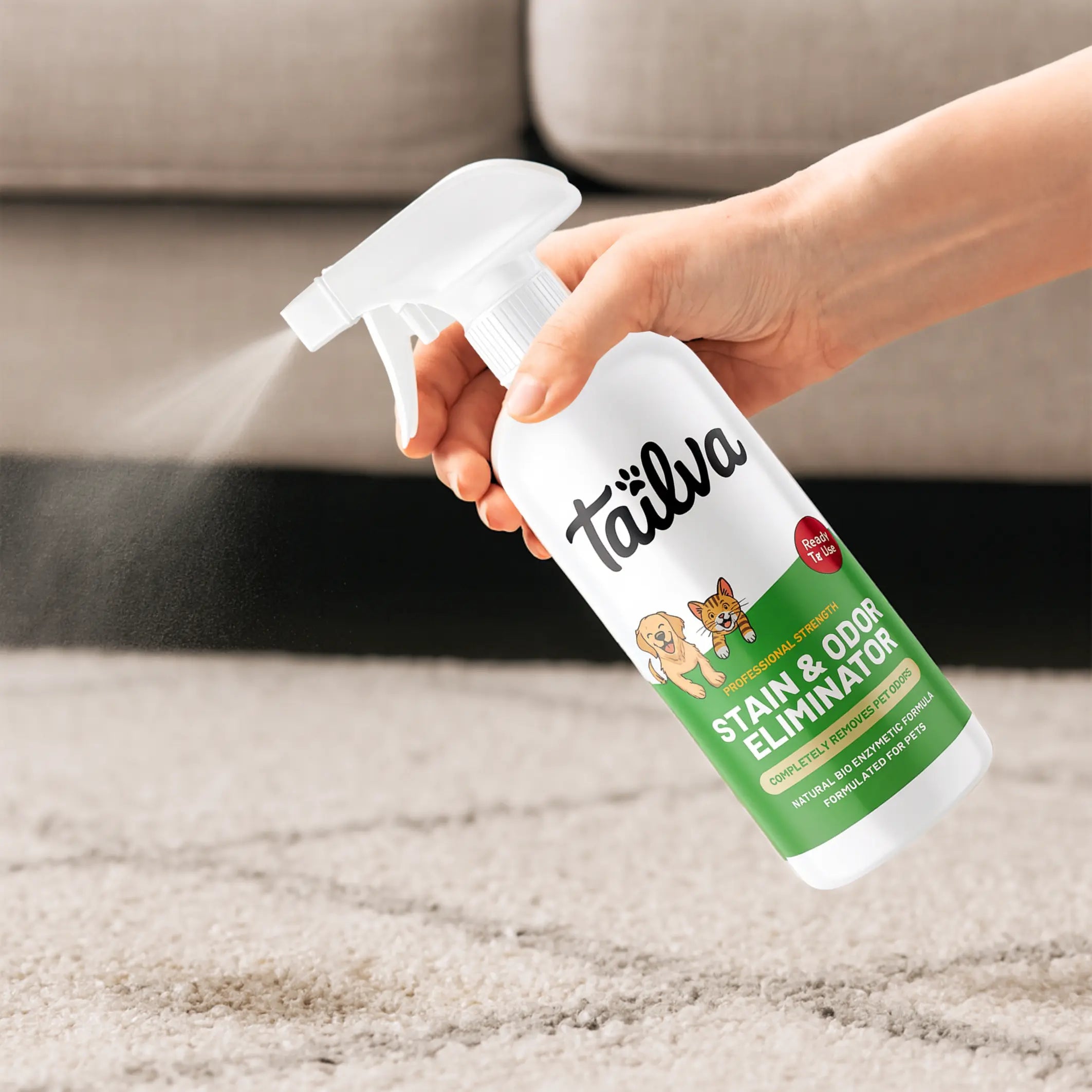Flecken - & Geruchsentferner für Haustiere - Tailva