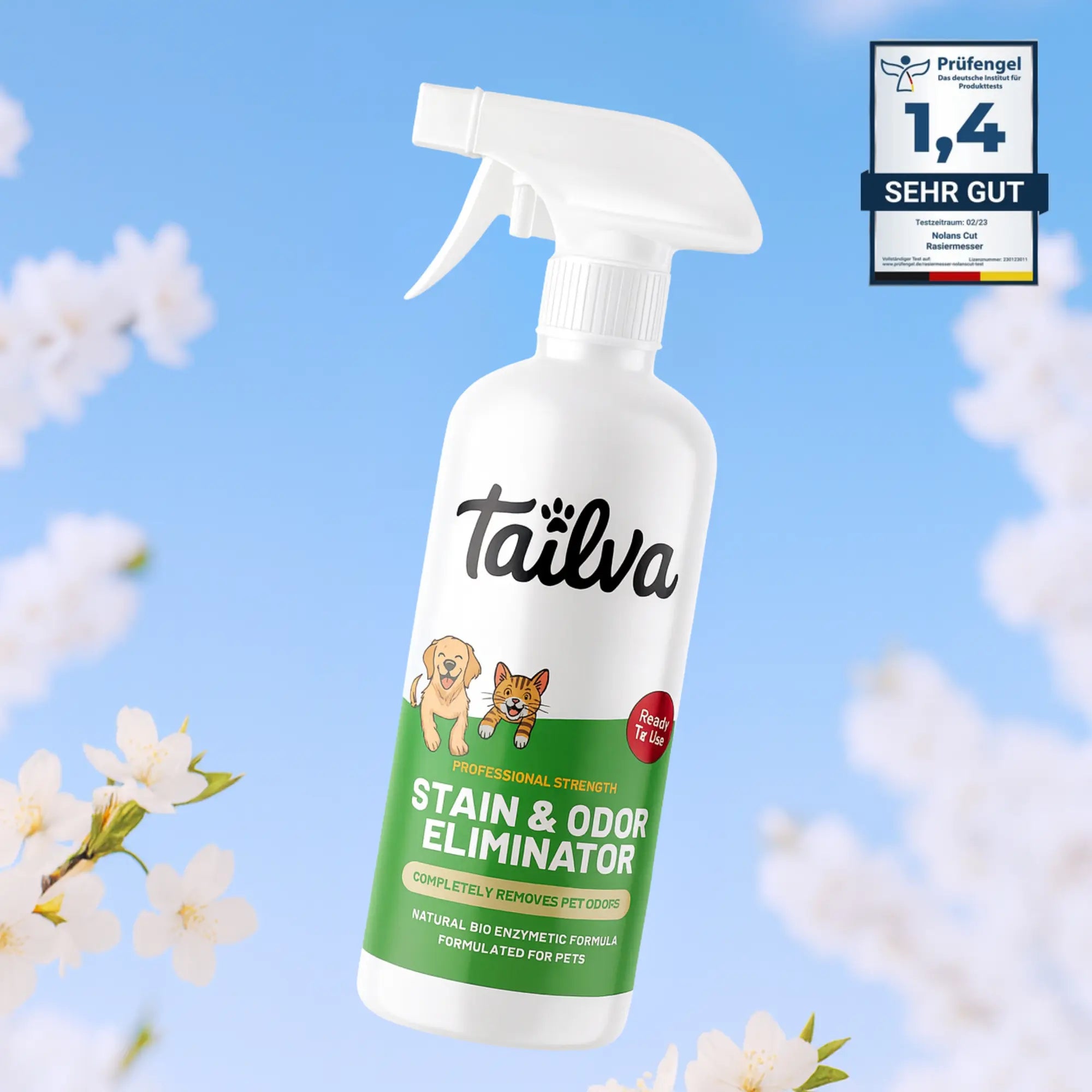 Flecken - & Geruchsentferner für Haustiere - Tailva