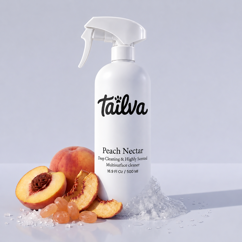 Tailva Peach Nectar multisurface cleaner spray, 500 ml