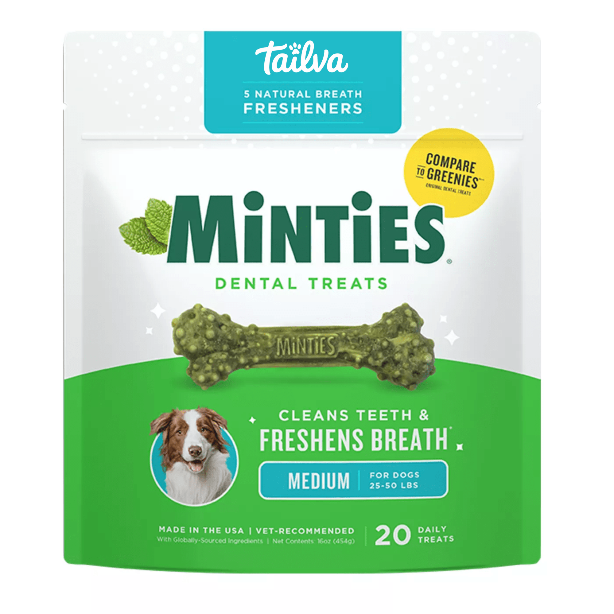 Fresh Breath Dog Dental Treats - Tailva