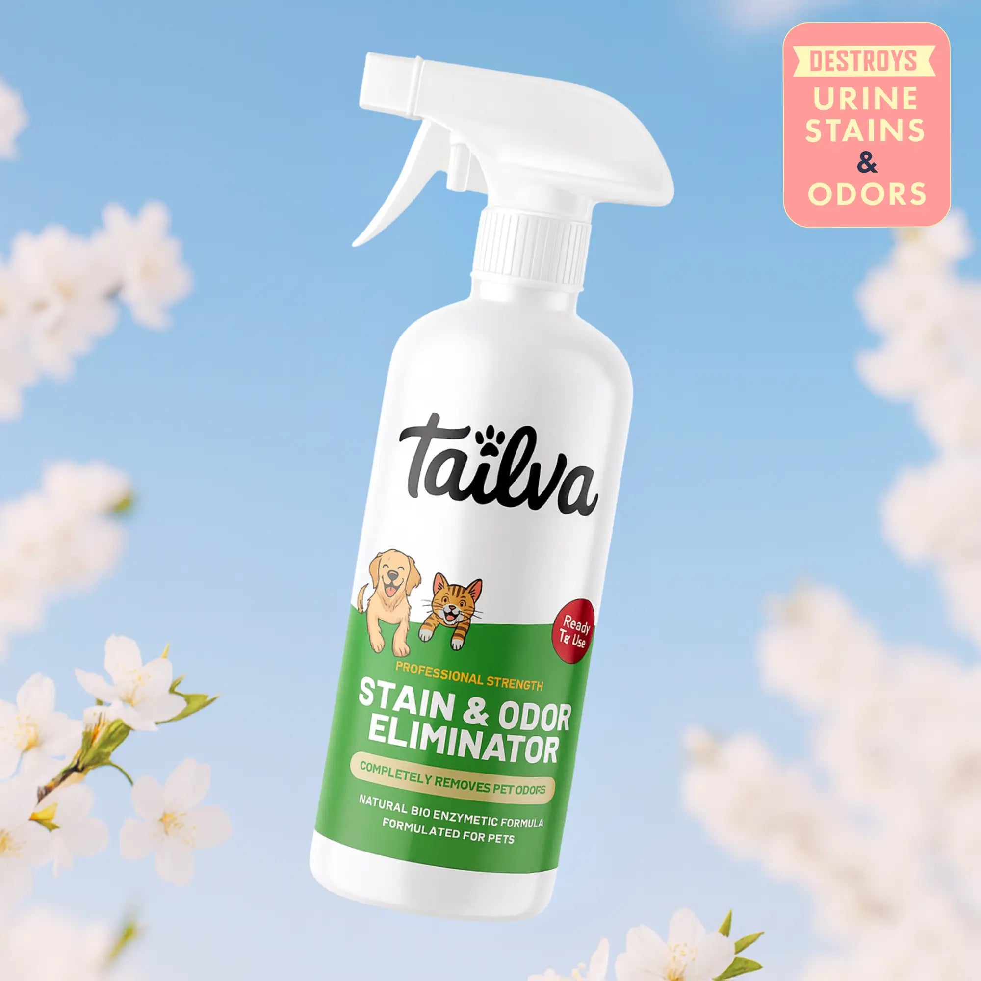 Instant Stain & Odor Remover full Solution - Tailva