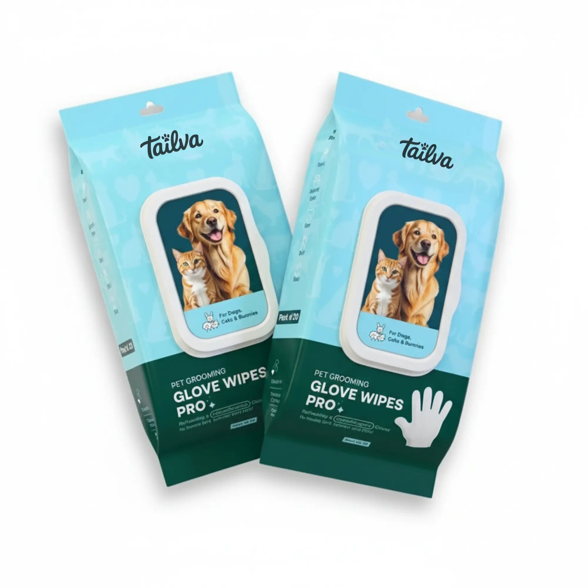 Tailva Grooming Gloves Pro - Tailva