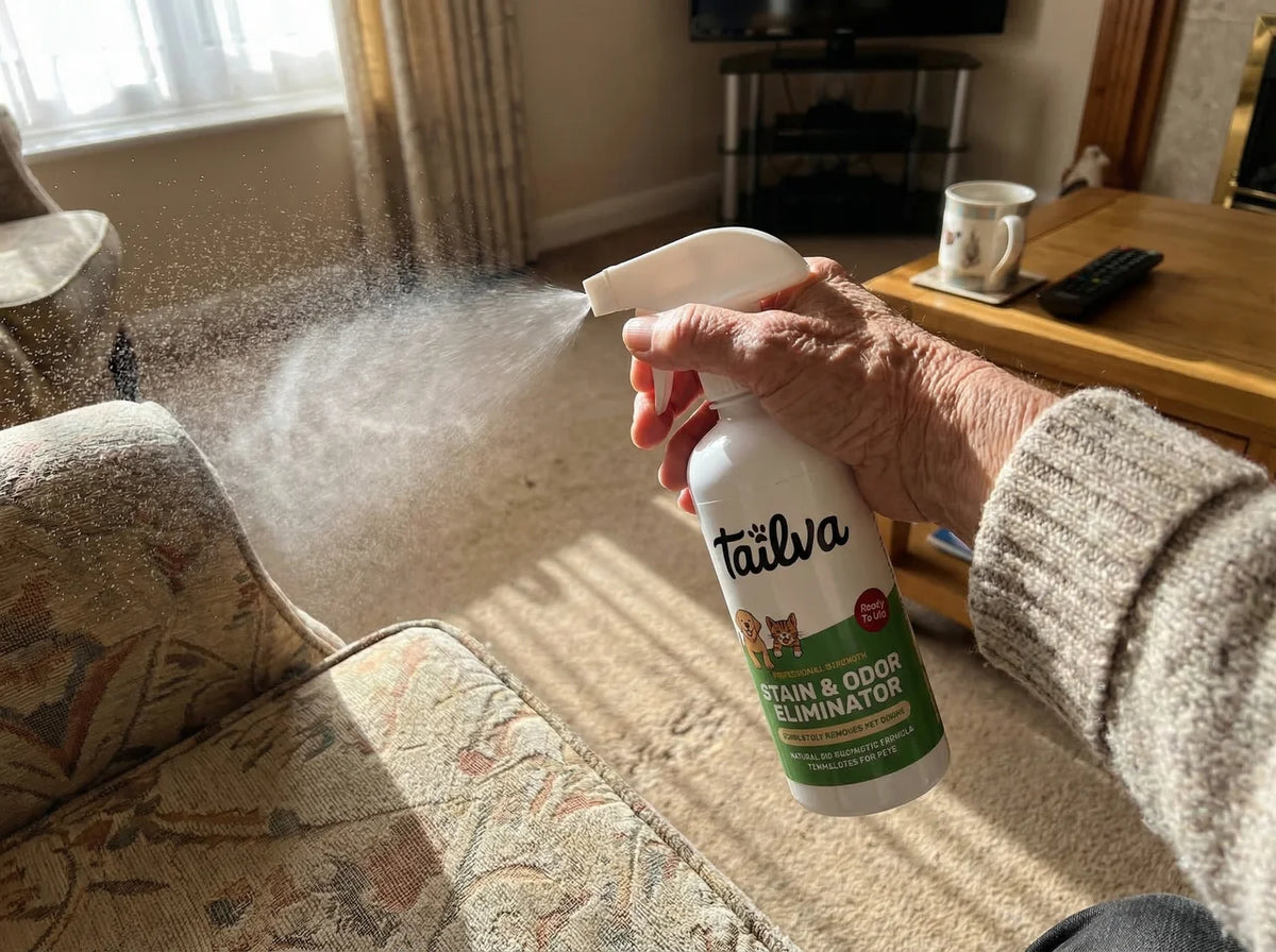 Fresh, clean living room